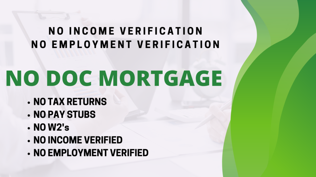 No doc loans unlocking your dream home