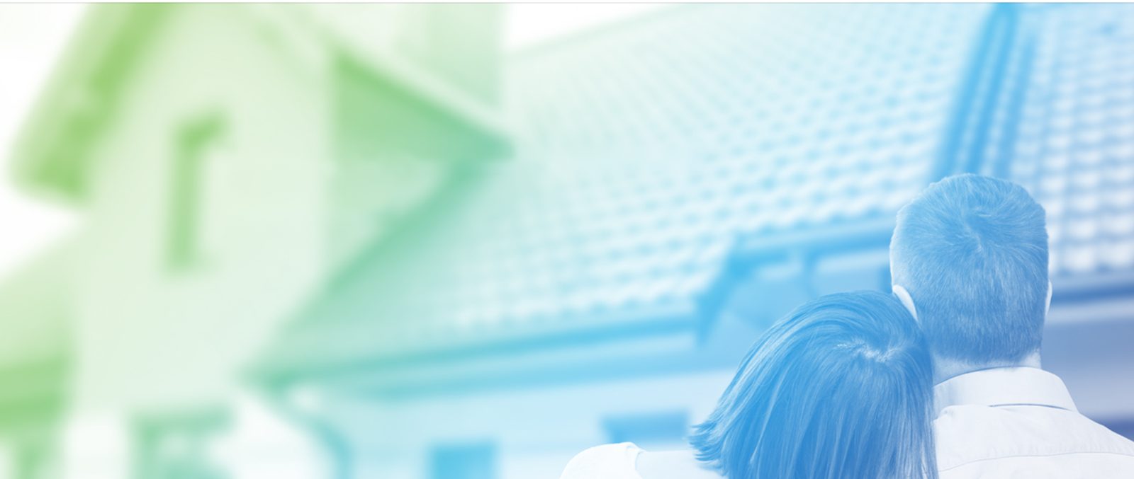 A couple looking at the front of a home they are buying through Mortgage-World.com, a licensed mortgage broker